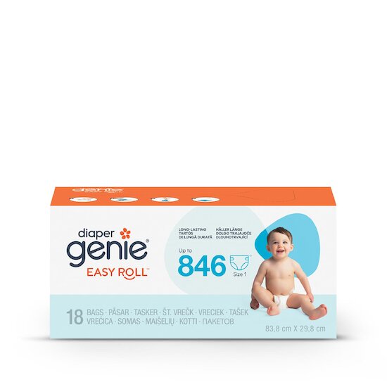 Diaper Genie Recharge Easy roll Orange 