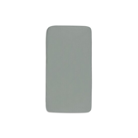 Jollein Lot de 2 Drap-housse Jersey Sea Green Ivory  Jollein Lot de 2 Drap-housse Jersey Sea Green Ivory