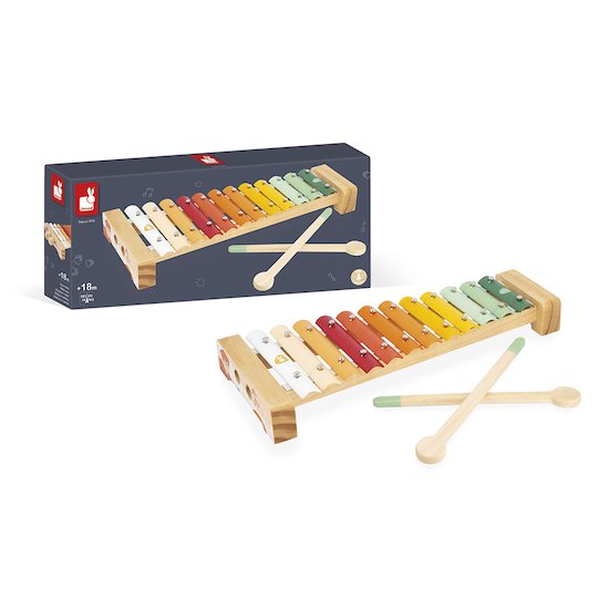 Janod Instrument de musique Xylophone Multicolore  Janod Instrument de musique Xylophone Multicolore
