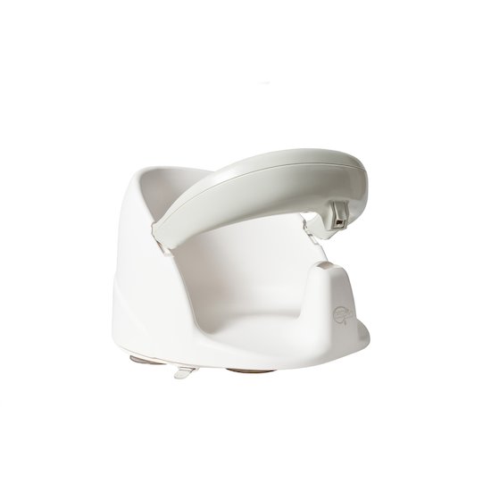 BabyDam Siège de bain rotatif 360° Blanc Et Gris  BabyDam Siège de bain rotatif 360° Blanc Et Gris