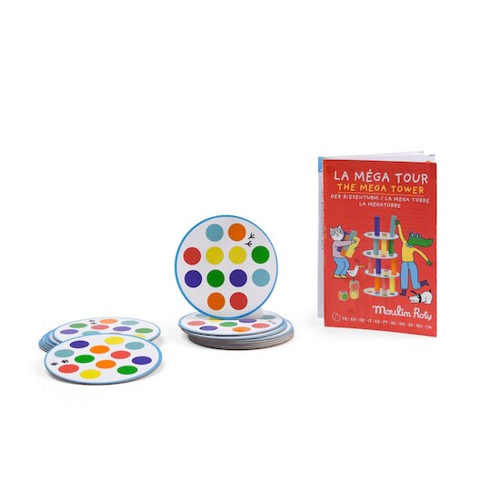 Moulin Roty Jeu Méga tour Les Loufoques Multicolore 