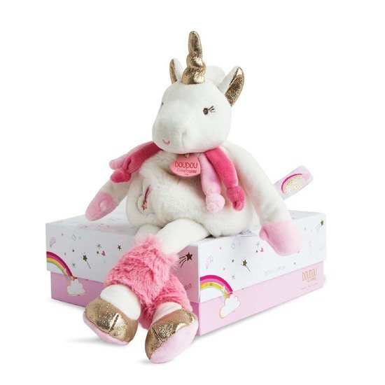Doudou & Compagnie Pantin Lucie La Licorne  22 cm