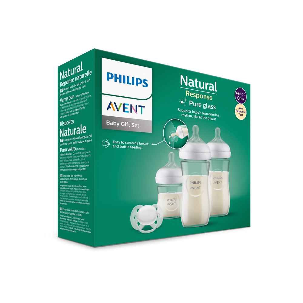 Avent Housse de protection pour biberons en verre naturel 240ml