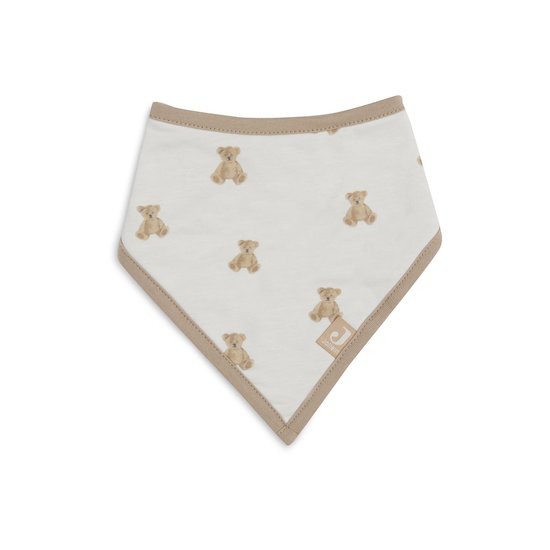Jollein Lot de 2 bavoirs bandana Teddy Bear 