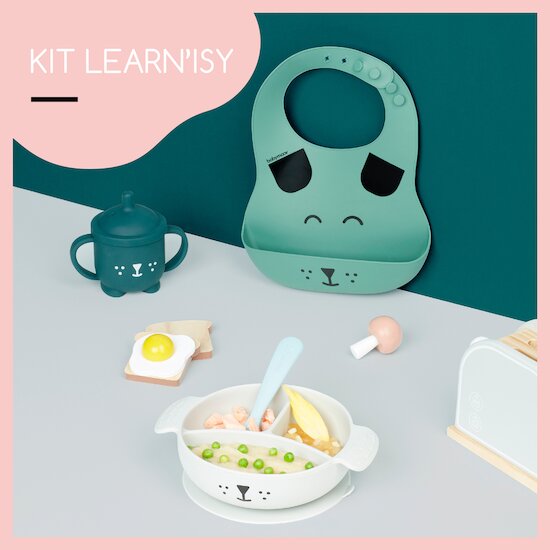 Babymoov Coffret repas Learn'Isy Bleu  Babymoov Coffret repas Learn'Isy Bleu
