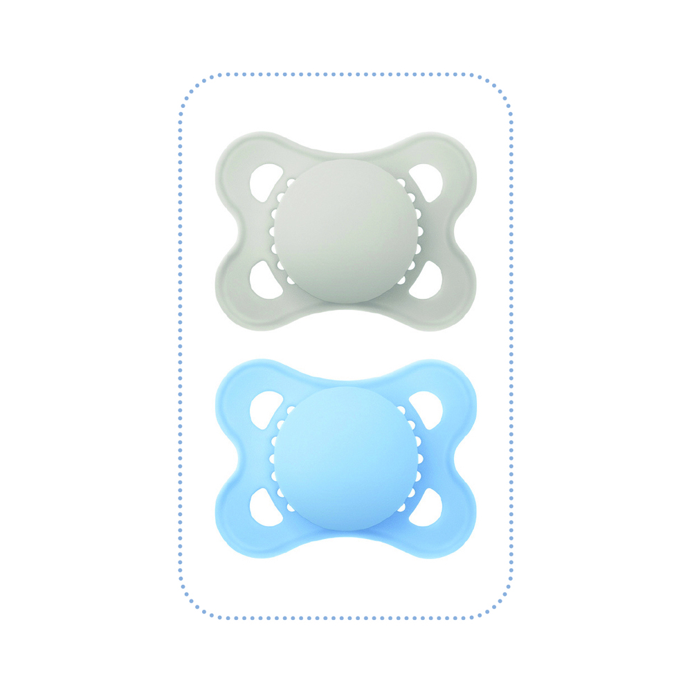 MAM - 2 sucettes silicone Original MULTICOLORE MAM