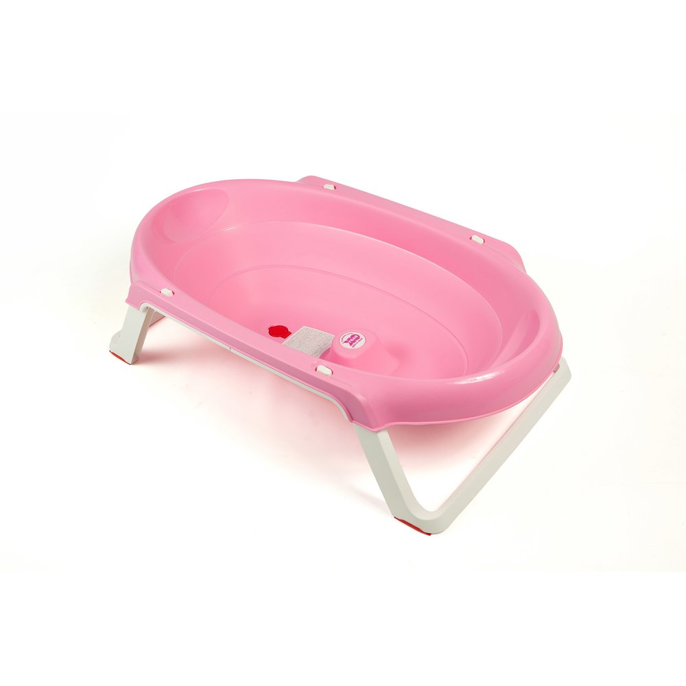 Baignoire Pliante Onda Slim Rose Vif Okbaby De Okbaby