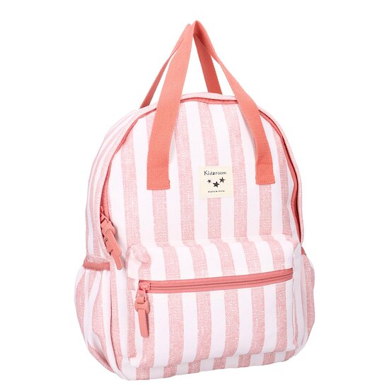 Kidzroom Sac à dos enfant à anses rayures Rose  Kidzroom Sac à dos enfant à anses rayures Rose