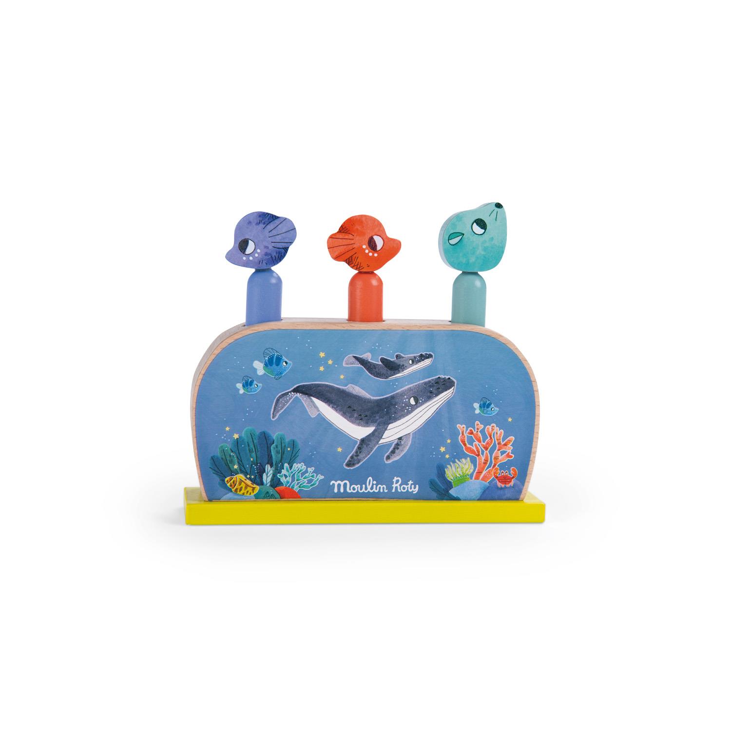 Pop up Les aventures de Paulie MULTICOLORE Moulin Roty