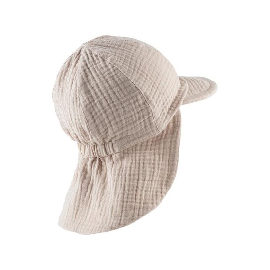 Sterntaler Casquette sahara bébé fille en mousseline Beige  Sterntaler Casquette sahara bébé fille en mousseline Beige