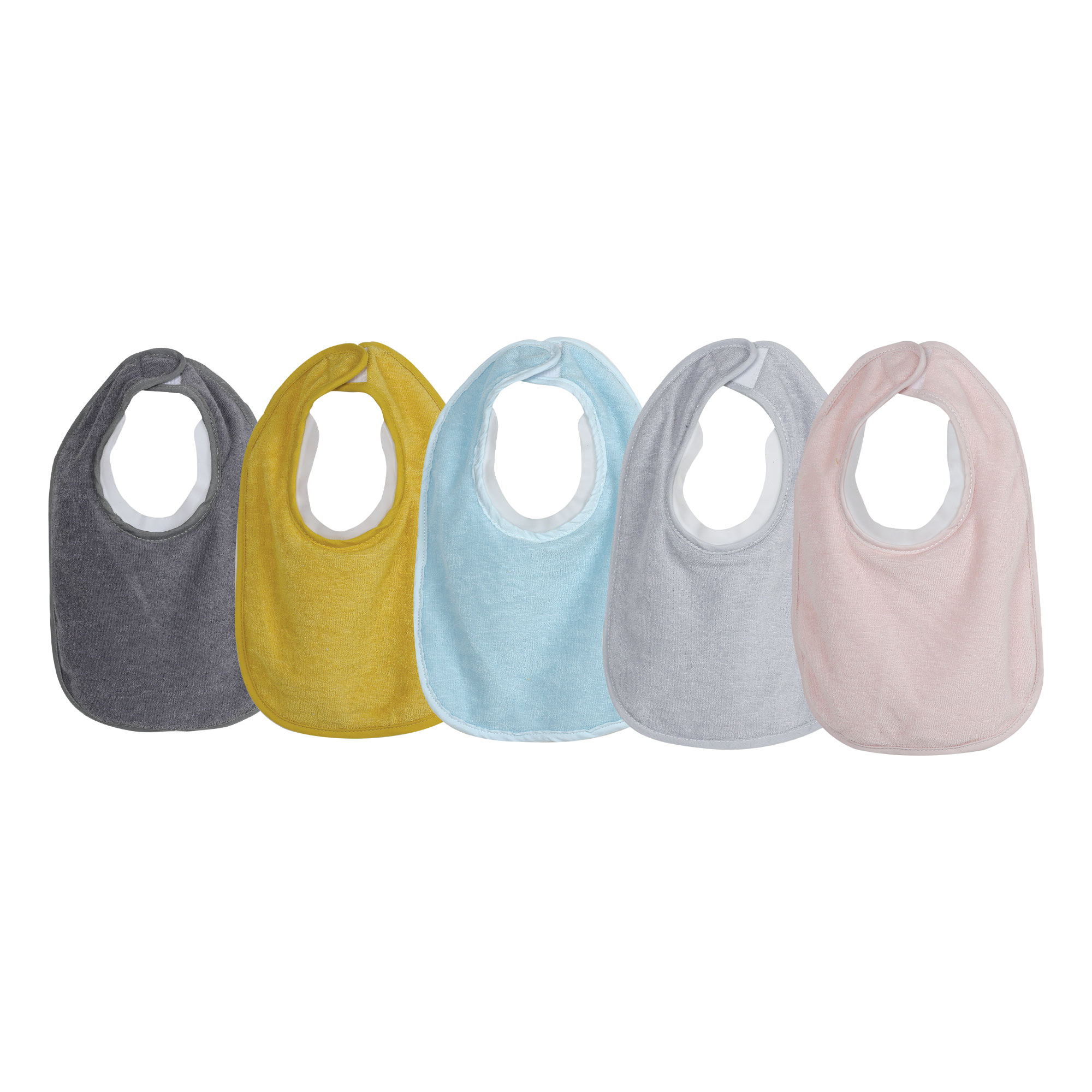 BAVOIR BIB UP 1ER AGE X5 MULTICOLORE Trois Kilos Sept