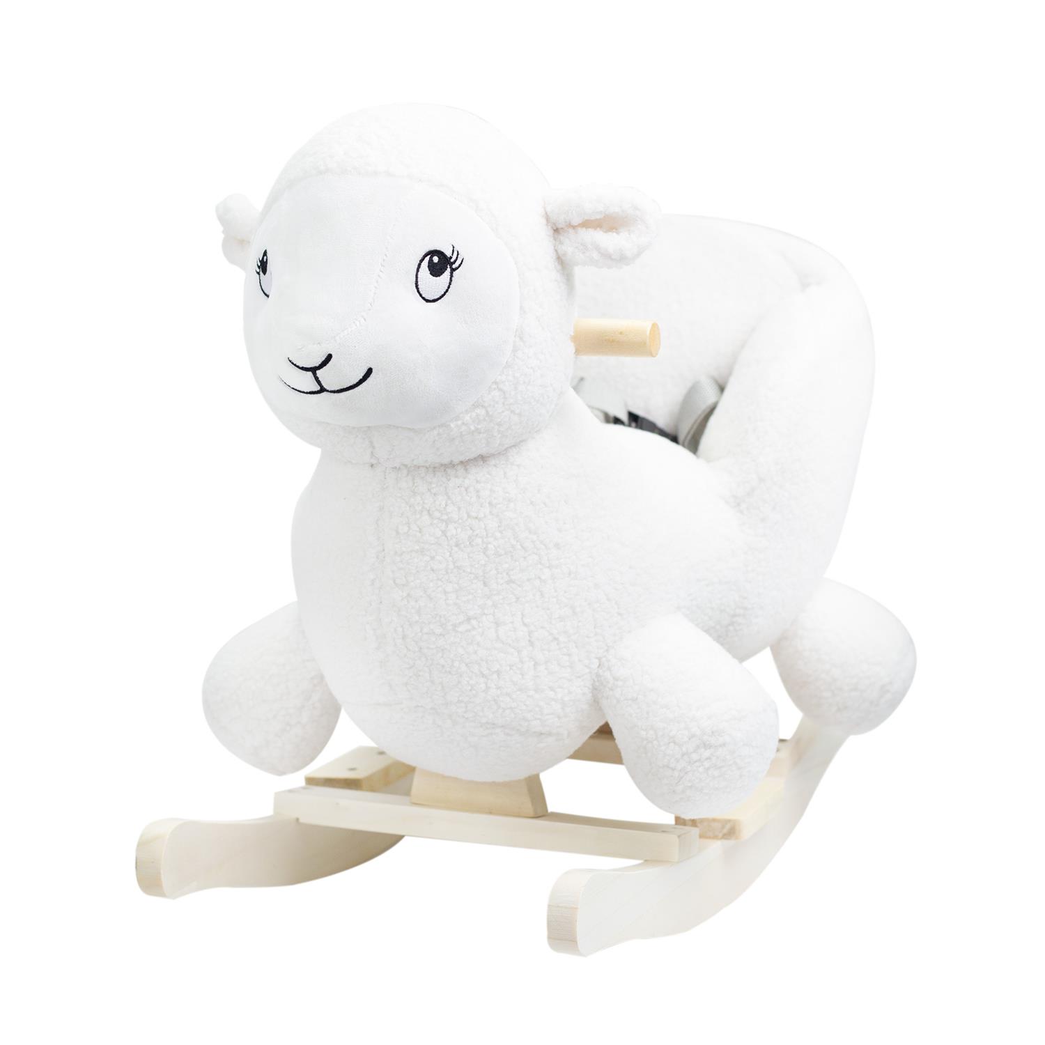 Mouton à bascule Wooly BLANC Trois Kilos Sept