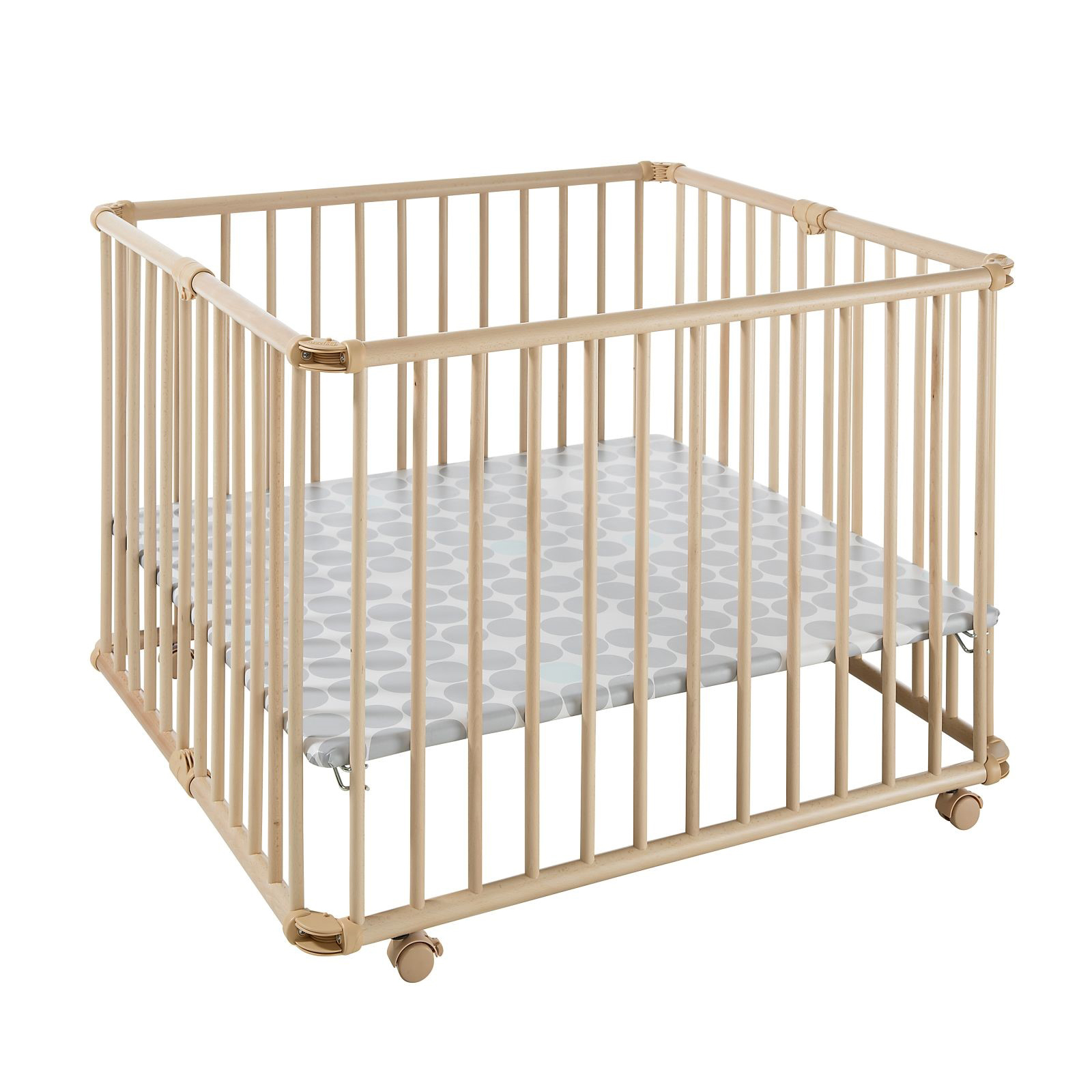 Parc pour bébé Lucilee+ Grand modèle GRIS Geuther