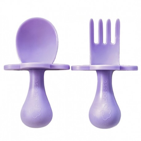 Grabease - Couverts ergonomiques d'apprentissage VIOLET Grabease