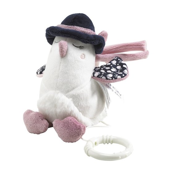 Sauthon Mini peluche musicale Miss Fleur de Lune   Sauthon Mini peluche musicale Miss Fleur de Lune