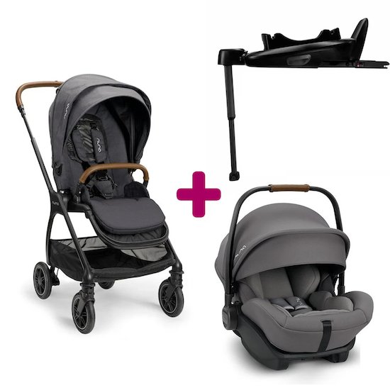 Ensemble poussette cosy et base isofix