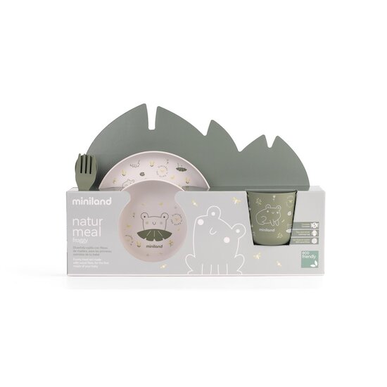Miniland Coffret repas naturmeal Grenouille 