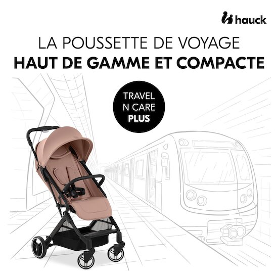Hauck Poussette Travel N Care Plus Hazelnut  Hauck Poussette Travel N Care Plus Hazelnut