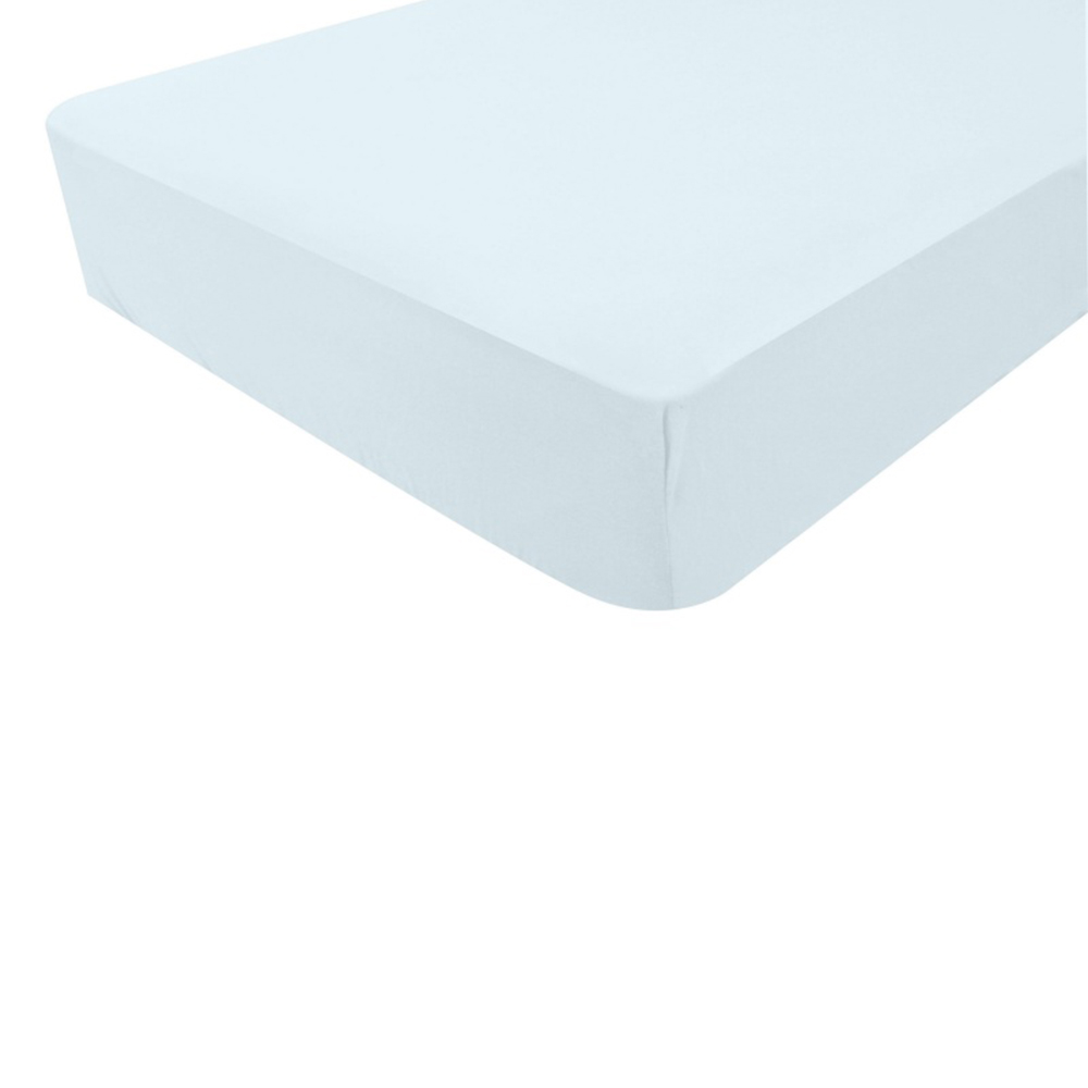 Domiva - Drap housse Jersey BLEU Domiva
