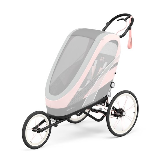 Cybex Châssis et structure de siège poussette Zeno Black Détails Rose 