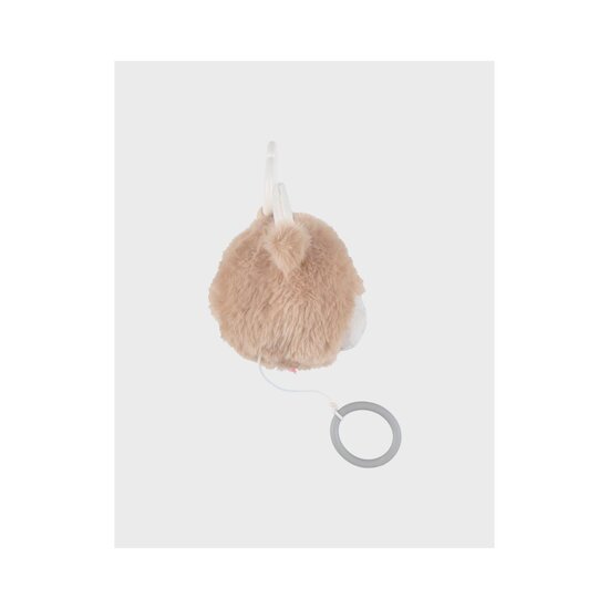Noukie's Peluche Musicale en Veloudoux Fluffy F&O Beige 