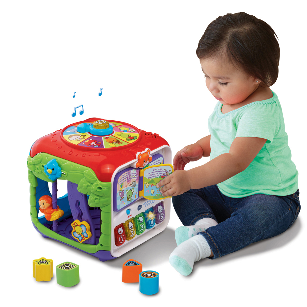 Super cube des decouvertes MULTICOLORE Vtech Baby