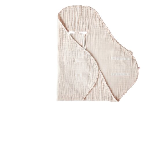 Noukie's Couverture de promenade en mousseline bio Mix&Match Rose Clair  Noukie's Couverture de promenade en mousseline bio Mix&Match Rose Clair