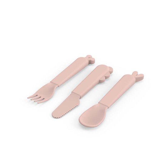 Done by Deer Set de couverts Deer friends Kiddish Rose  Done by Deer Set de couverts Deer friends Kiddish Rose