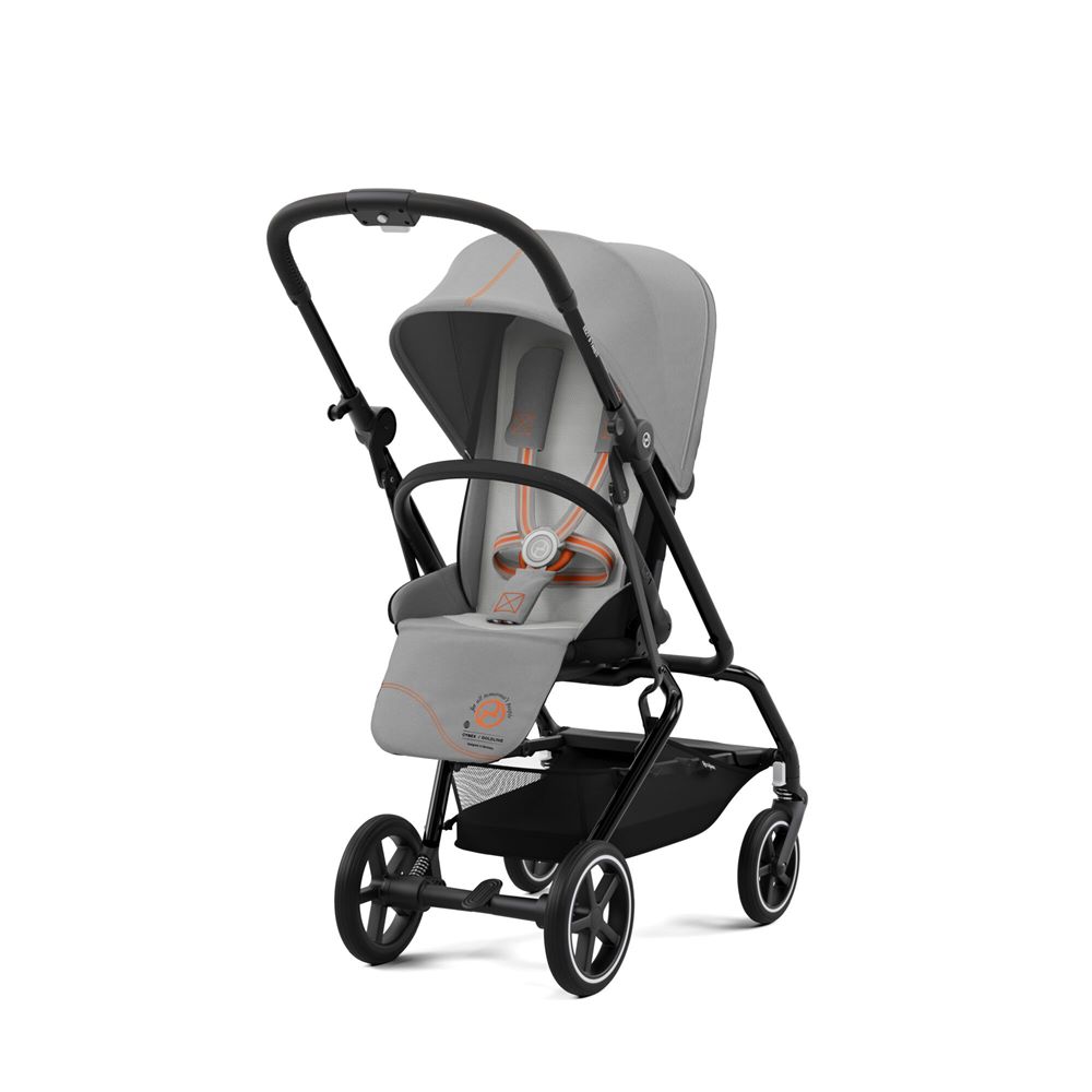 Poussette Eezy S Twist + 2 châssis Black GRIS Cybex