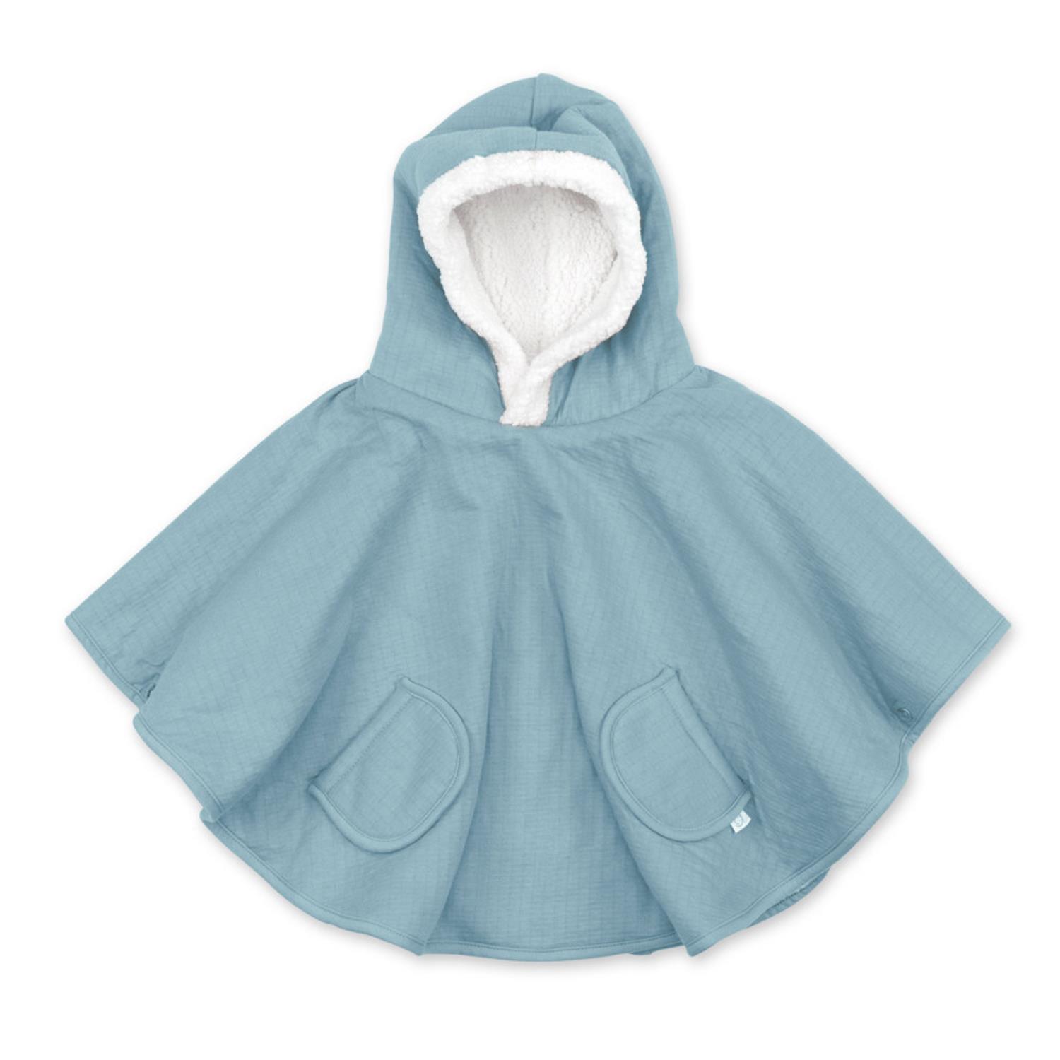 Poncho De Voyage Teddy+Jersey Cadum BLEU Bemini