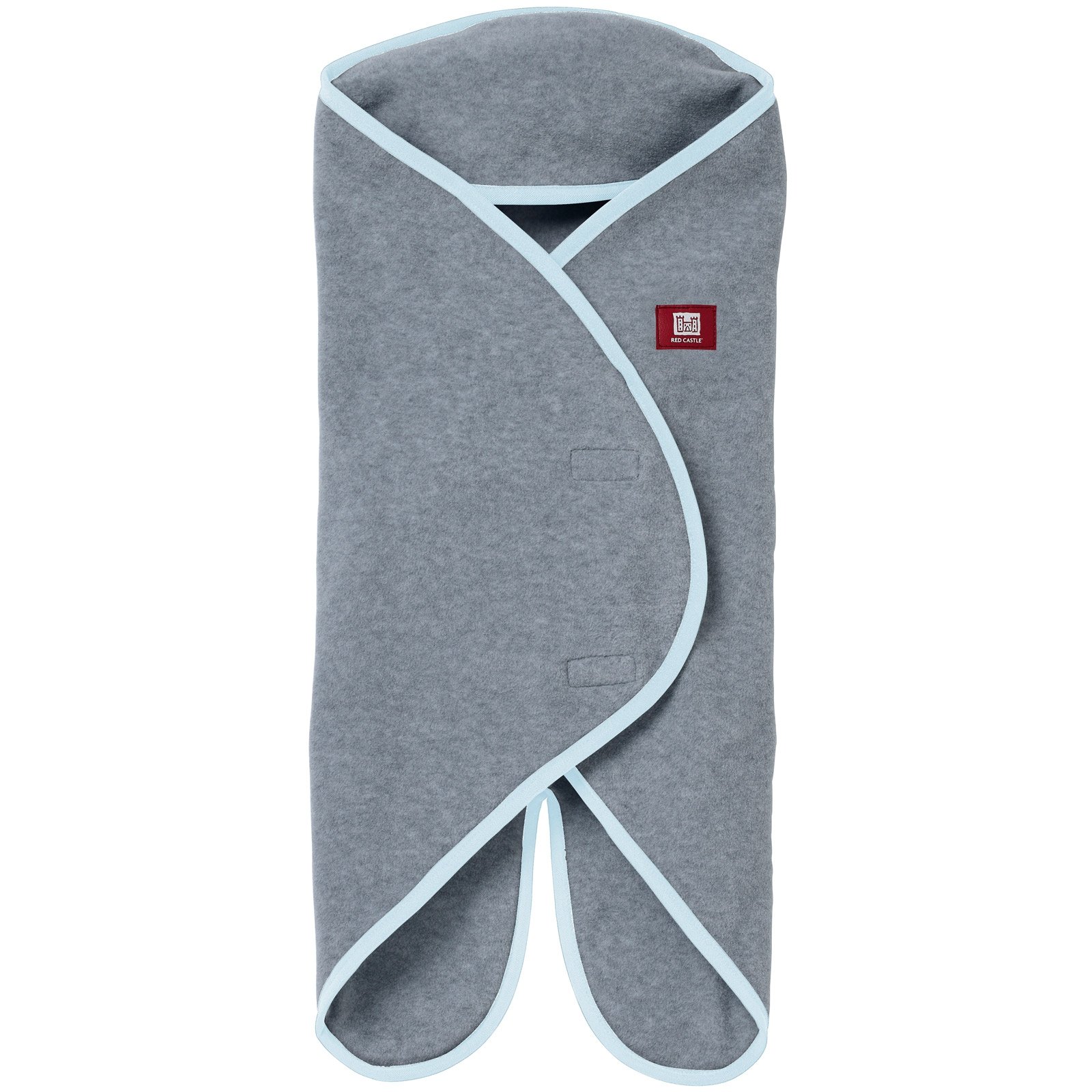 Couverture Babynomade Polaire GRIS Red Castle