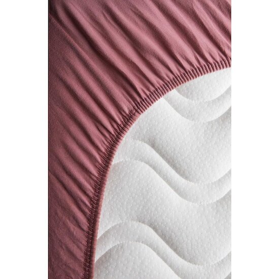 Kadolis Drap housse en coton bio pour lit bébé Bois De Rose 70x140 cm Kadolis Drap housse en coton bio pour lit bébé Bois De Rose 70x140 cm