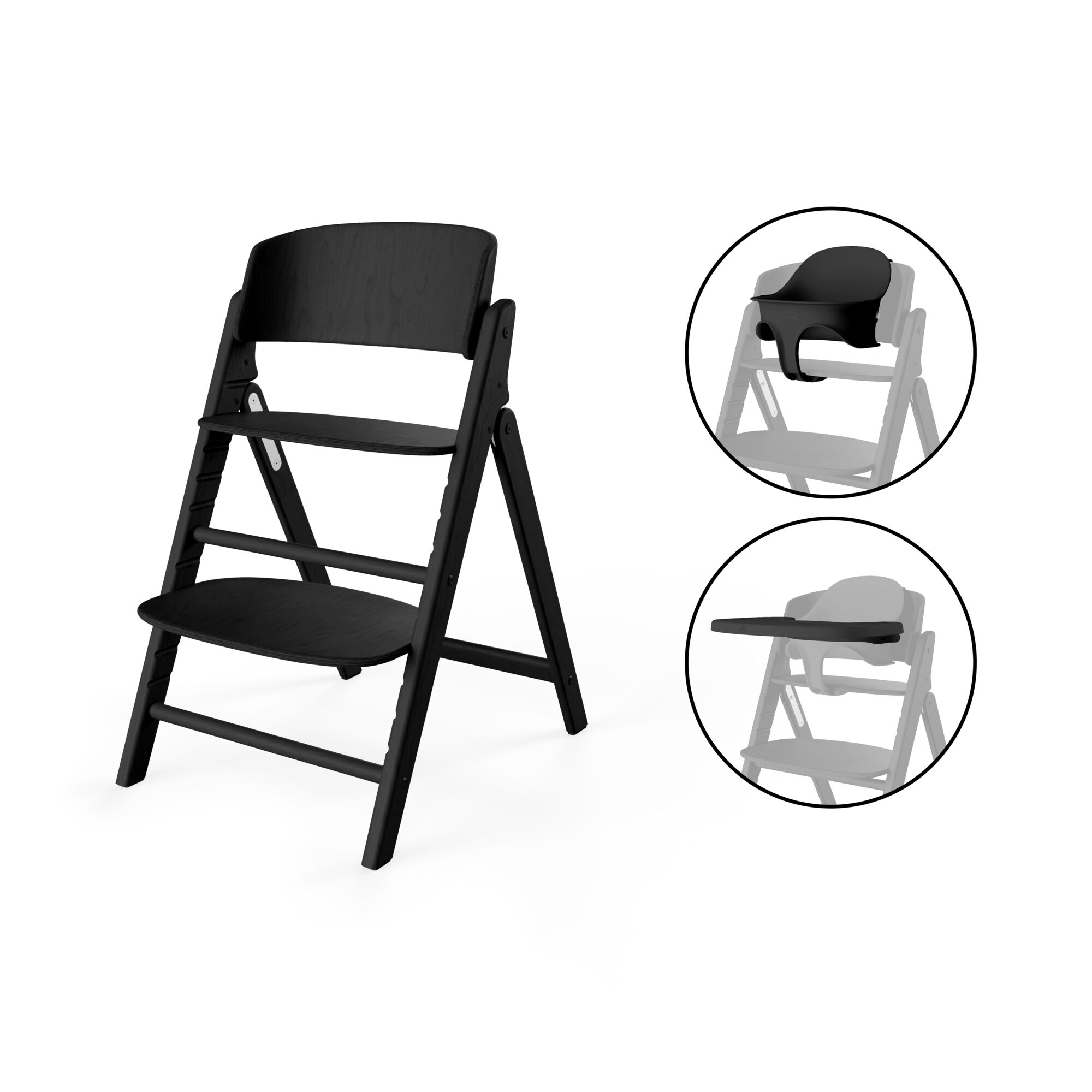 Cybex - Chaise Haute Click & Fold 3-en-1 NOIR Cybex