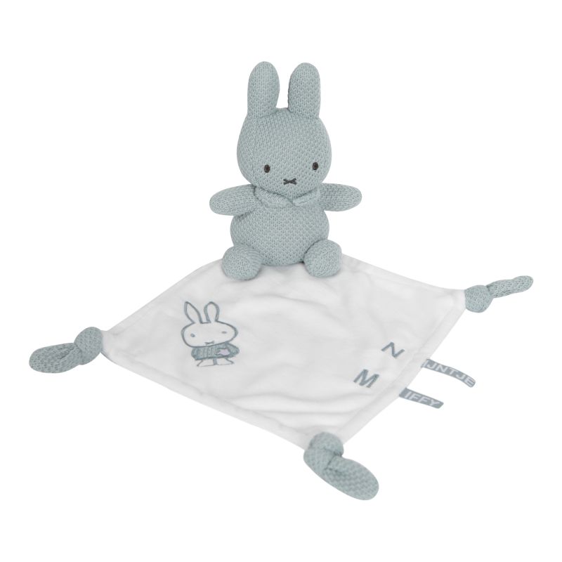 Doudou Miffy 3D - Tricot VERT Pioupiou & Merveilles