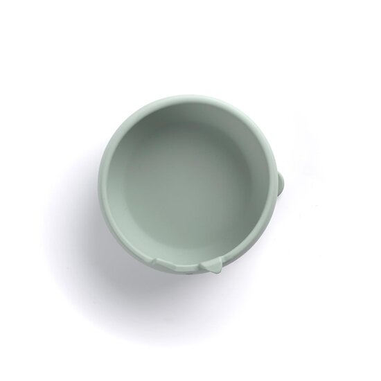 Jané Set bol et cuillère en silicone  Mint  Jané Set bol et cuillère en silicone  Mint