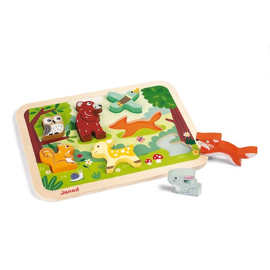 Janod Puzzle Forêt Chunky  