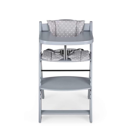 MS Innovaciones Chaise haute évolutive Gris/Gris 6 mois et plus