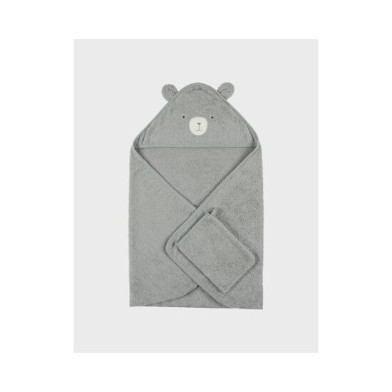 Noukie's Cape de bain Orso F&O Vert 75x75 cm Noukie's Cape de bain Orso F&O Vert 75x75 cm