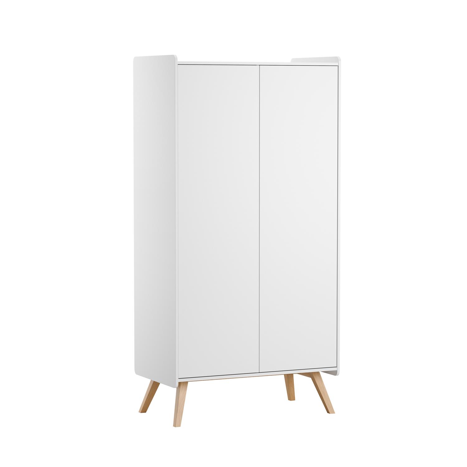 Vox - Armoire 2-portes Vintage BLANC Vox