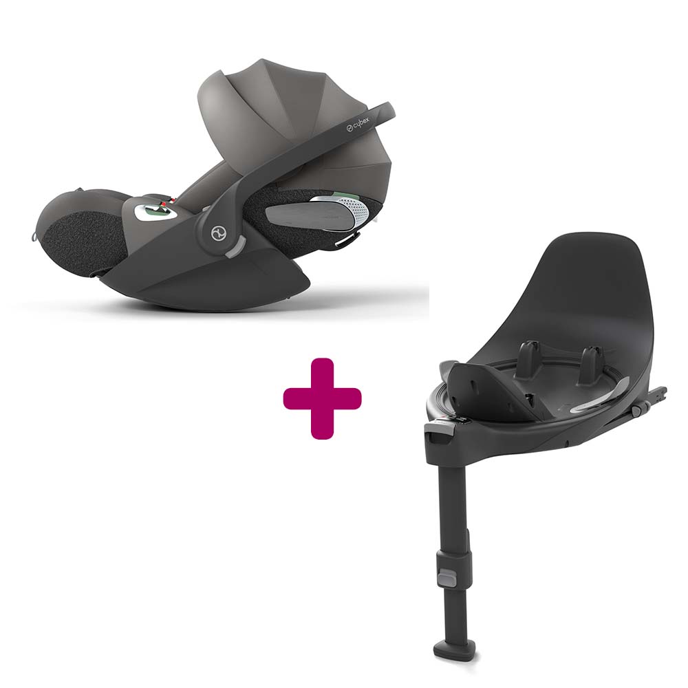 Cybex - Coque Cloud T i-Size Mirage Grey + base T i-size  Cybex