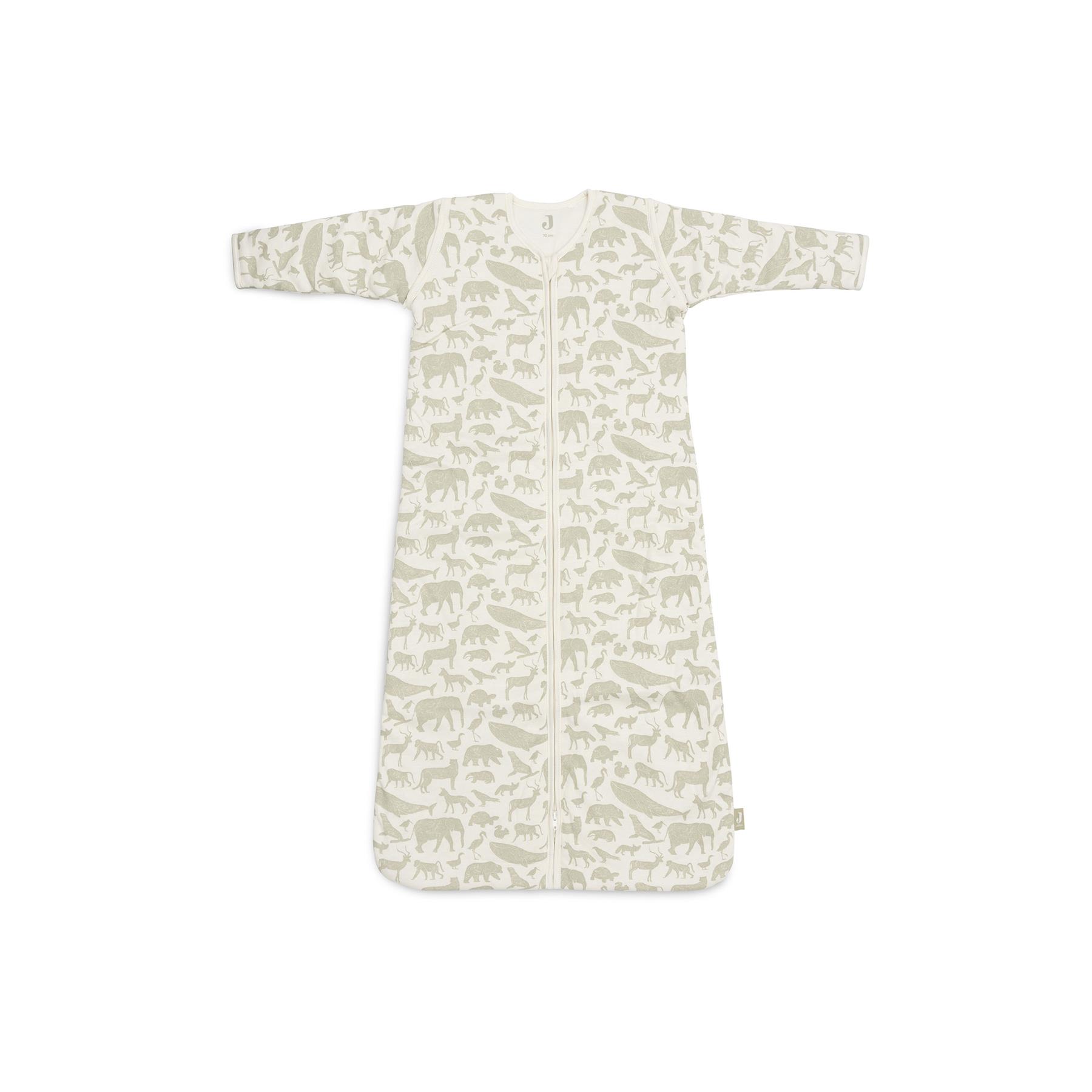 Jollein - Gigoteuse avec manches amovible animals VERT Jollein