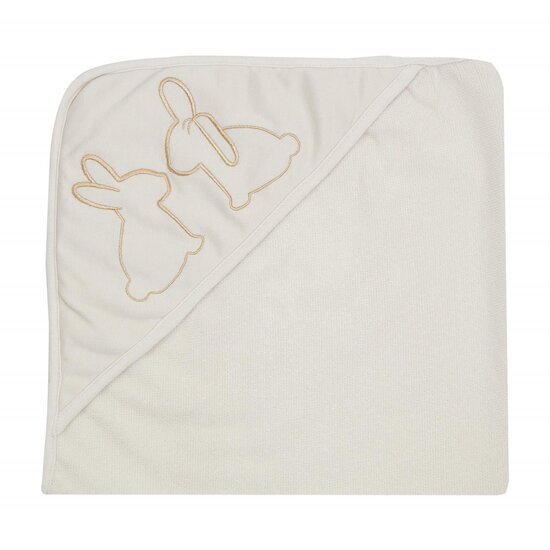 Trois Kilos Sept Lot 2 capes de bain lapin Aop Beige 70x70 cm Trois Kilos Sept Lot 2 capes de bain lapin Aop Beige 70x70 cm
