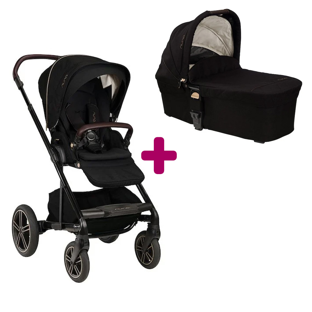 Nuna - Pack duo Poussette Mixx next Riveted + nacelle Mixx Riveted  Nuna