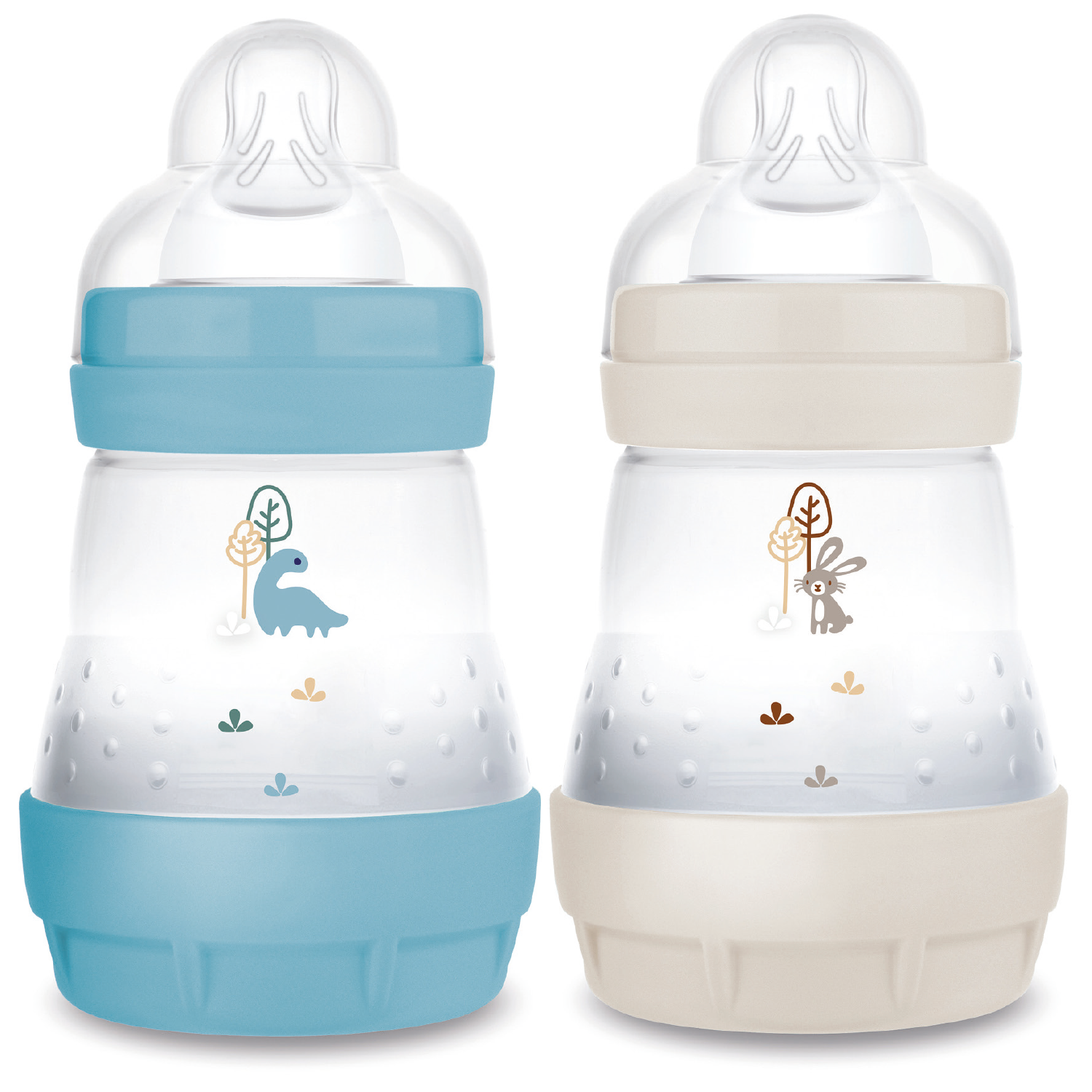 MAM - 2 biberons anti-coliques Easy Start BLEU MAM