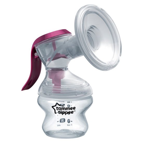 Tommee Tippee Tire-lait manuel Blanc Bordeaux  Tommee Tippee Tire-lait manuel Blanc Bordeaux