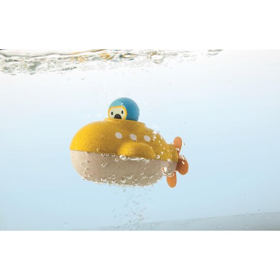 Trousselier Jouet de bain Mon sous-marin Jaune 
