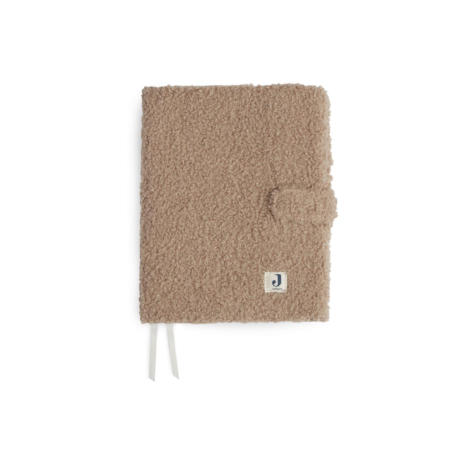 Jollein - Protège de carnet de santé Boucle MARRON Jollein