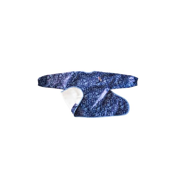 Tidy tot Bavoir Cover & Catch à ventouses Fleur de Jardin Bleu 