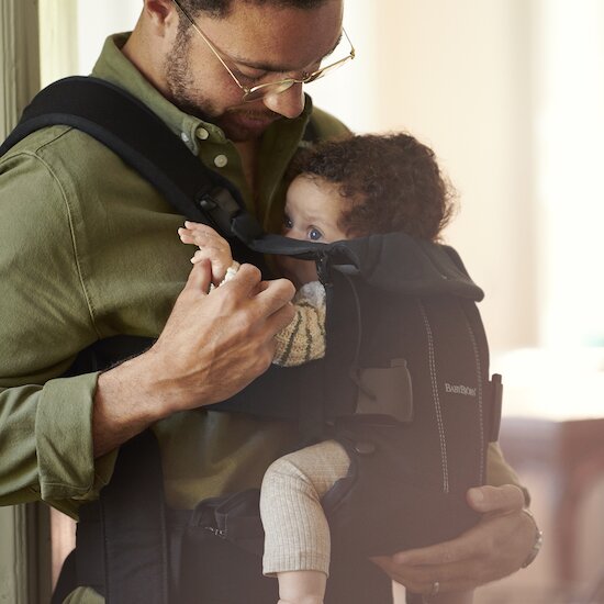 BabyBjörn Porte-bébé One tissé Noir 