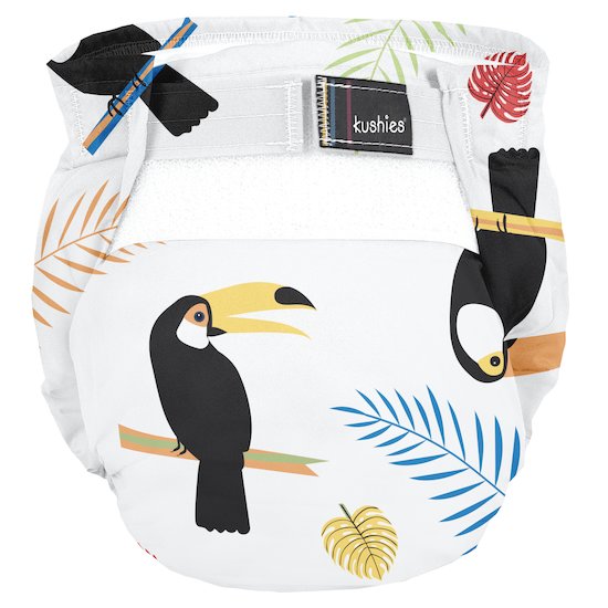 Kushies Couche lavable Kushies Toucan 10-20 kg